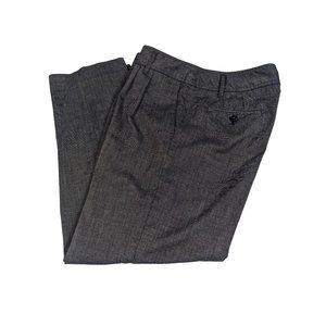 LOFT Marisa Straight Dress Pants Trousers Dark Grey Slacks Size 4‎